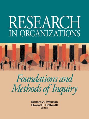 cover image of Research in Organizations